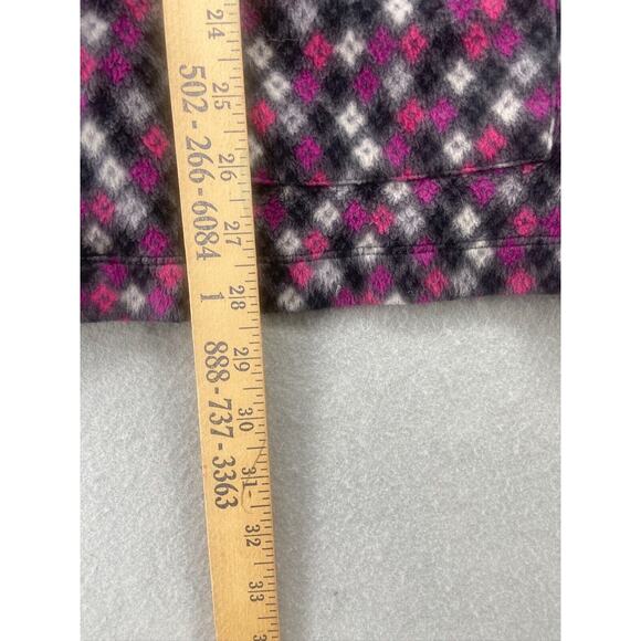 Anne Klein Pajamas Women’s Sz XL Black Pink Long Sleeve Pants Buttondown - Picture 15 of 16